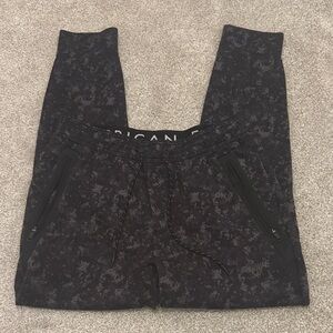 American Eagle Outfitters Black and Gray Joggers